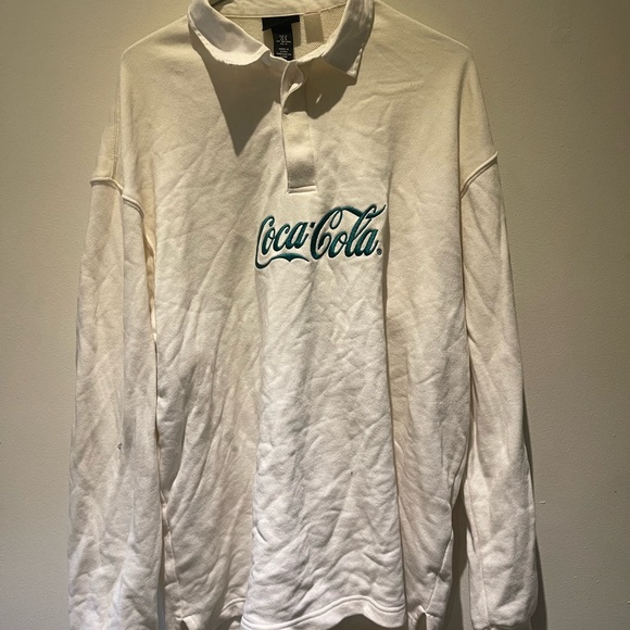 H&M long sleeved cocacola shirt - Picture 1 of 2